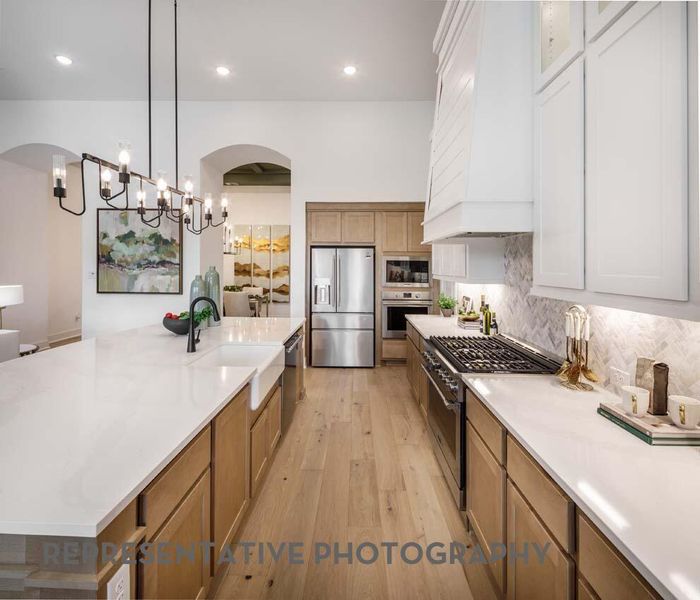 Furnished interior view inside a new home in Briarley, Montgomery (Image 4).