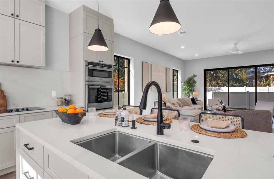 Furnished interior view inside a new home in , Orlando (Image 14).