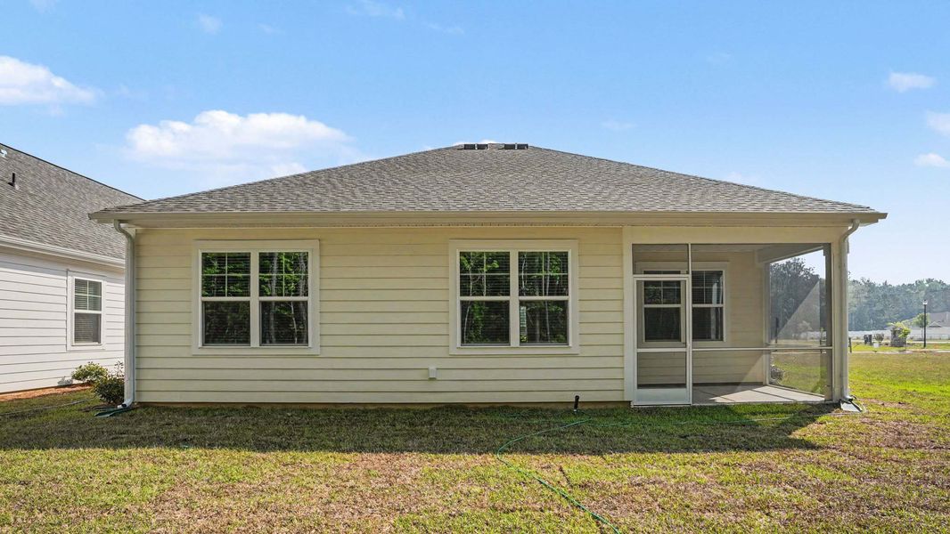 Exterior details and patio area of a home in Chapman Village, Conway (Image 12).