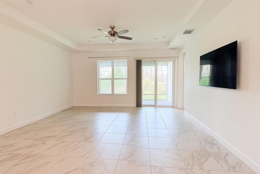 Spacious, unfurnished interior of a new home in Tradition - Kenley, Port St. Lucie (Image 23). Spacious, unfurnished interior of a new home in Tradition - Kenley, Port St. Lucie (Image 23).