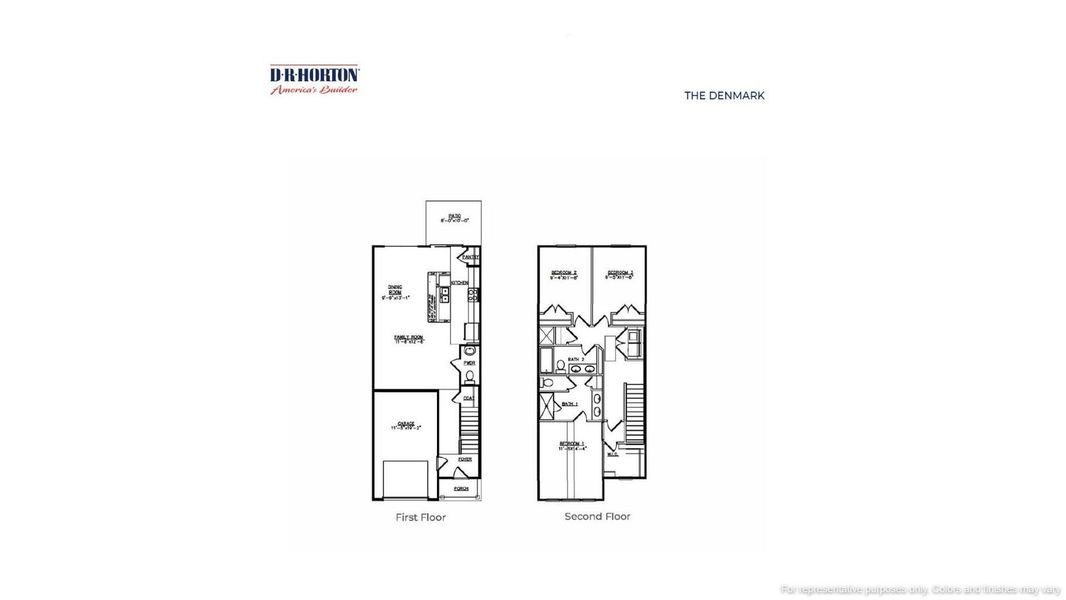 2D floor plan layout of this home in Marion Village, Santee, SC (Image 4).