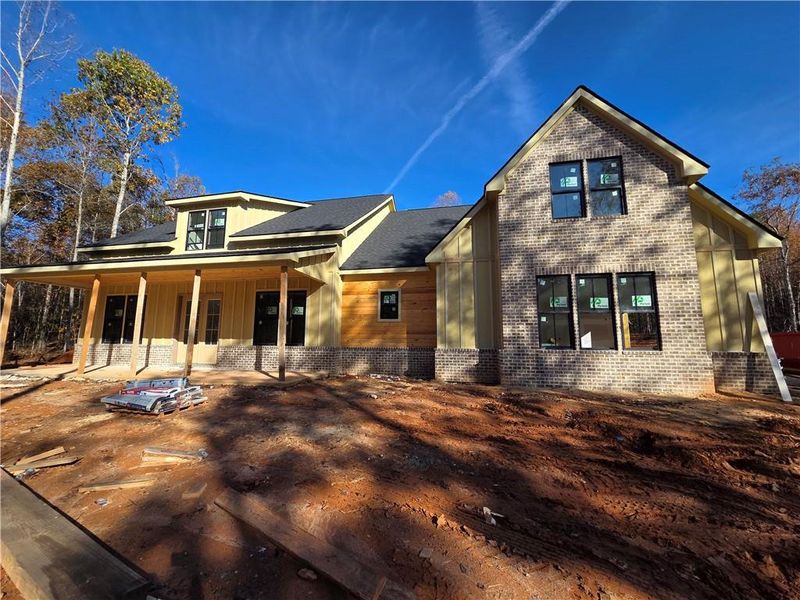 In-progress construction of a new home in , Temple, GA (Image 9).