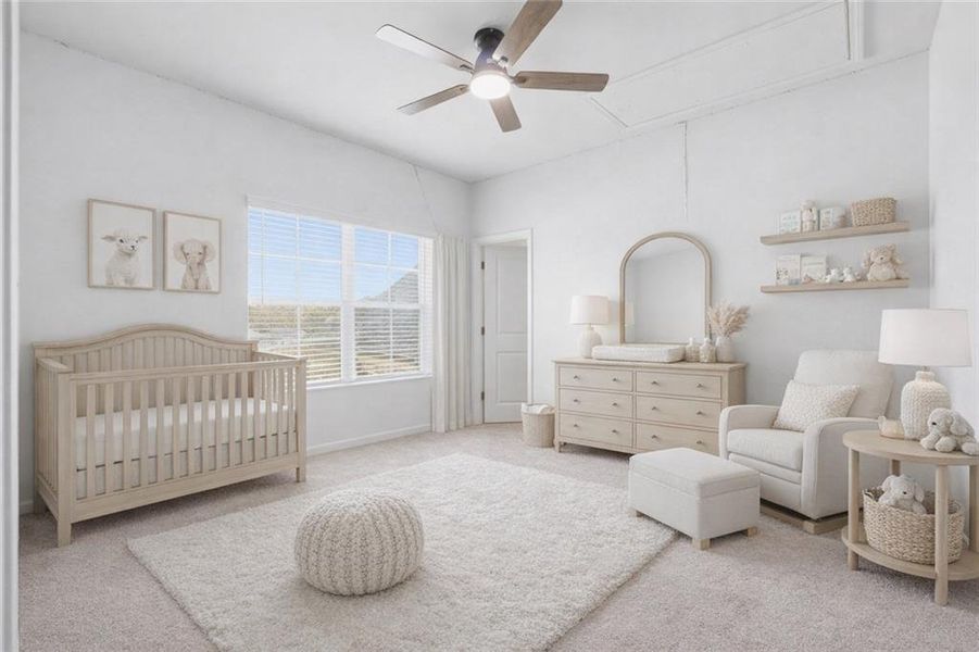Furnished interior view inside a new home in , McDonough (Image 27).