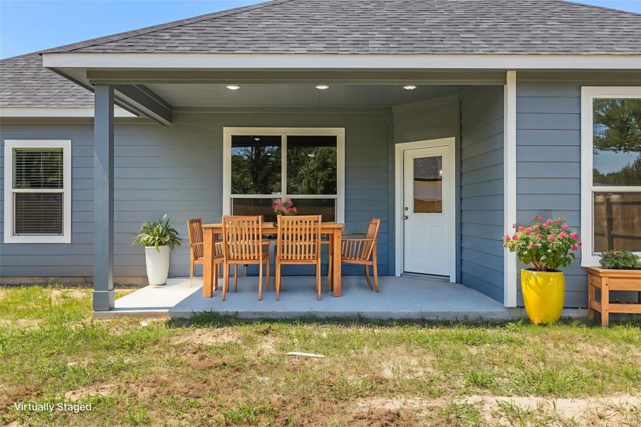 Front exterior of a new home in , Columbus, TX, highlighting curb appeal (Image 20).