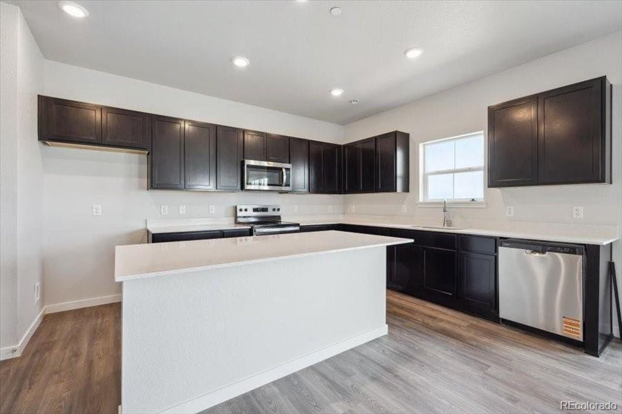Furnished interior view inside a new home in Legato, Commerce City (Image 6). Furnished interior view inside a new home in Legato, Commerce City (Image 6).