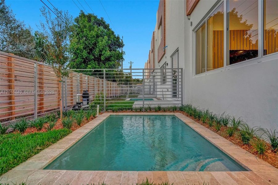 Exterior details and patio area of a home in , Fort Lauderdale (Image 19).