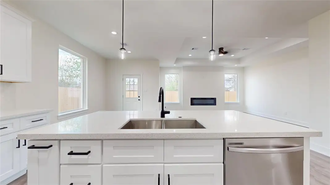 Furnished interior view inside a new home in , Houston (Image 10).