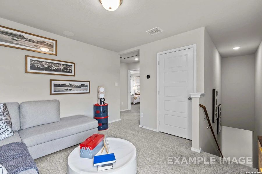Furnished interior view inside a new home in Applewhite Meadows, San Antonio (Image 12).