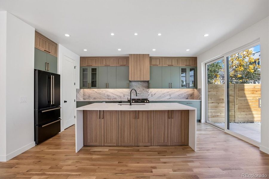 Furnished interior view inside a new home in , Denver (Image 8).