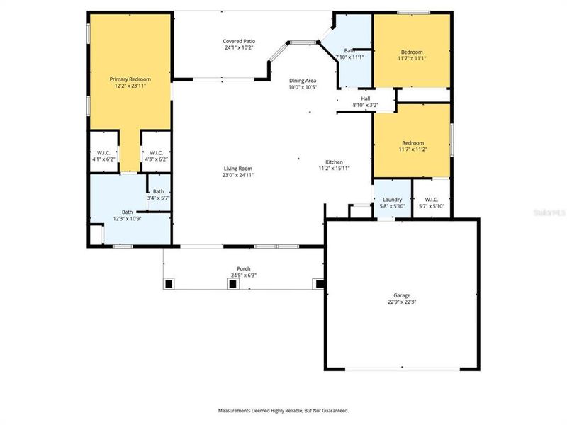 2D floor plan layout of this home in , Citrus Springs, FL (Image 5).