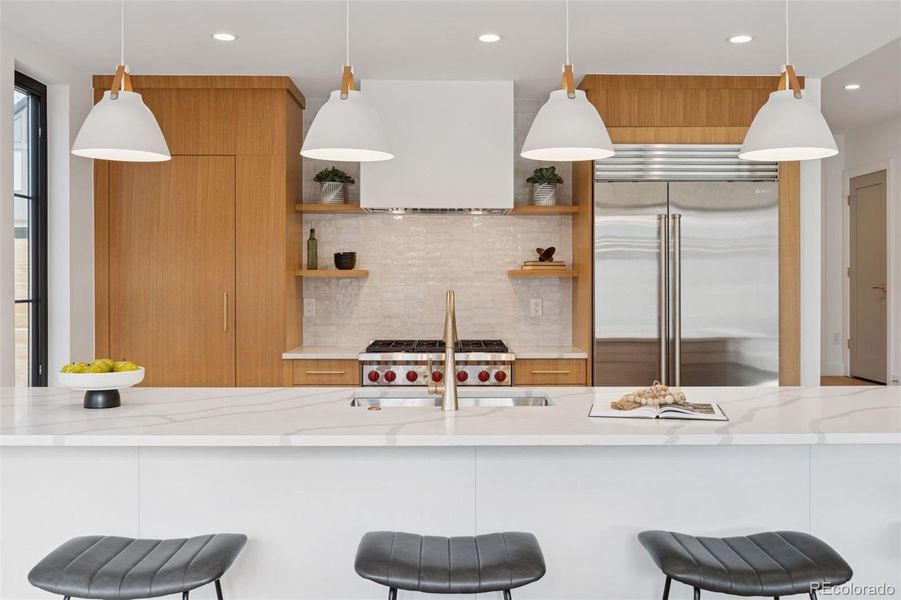 Furnished interior view inside a new home in , Boulder (Image 11).