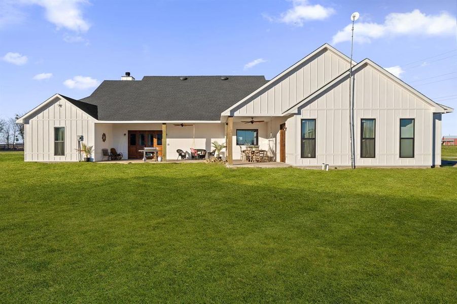 Exterior details and patio area of a home in , Terrell (Image 22). Exterior details and patio area of a home in , Terrell (Image 22).