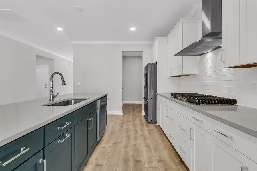 Furnished interior view inside a new home in , Summerville (Image 6). Furnished interior view inside a new home in , Summerville (Image 6).