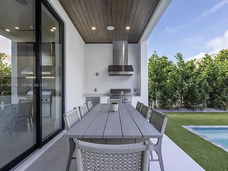Exterior details and patio area of a home in , West Palm Beach (Image 31).