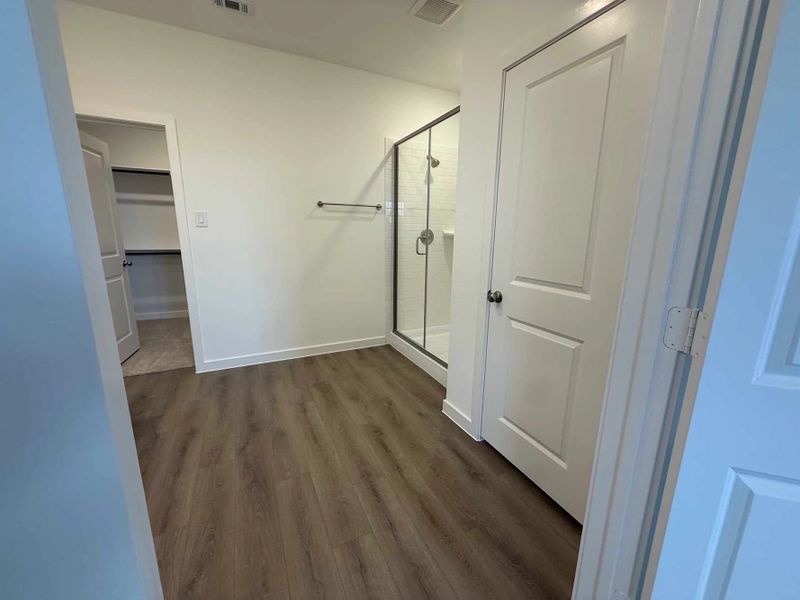 Primary Bathroom Construction Progress featuring the Roosevelt Collection