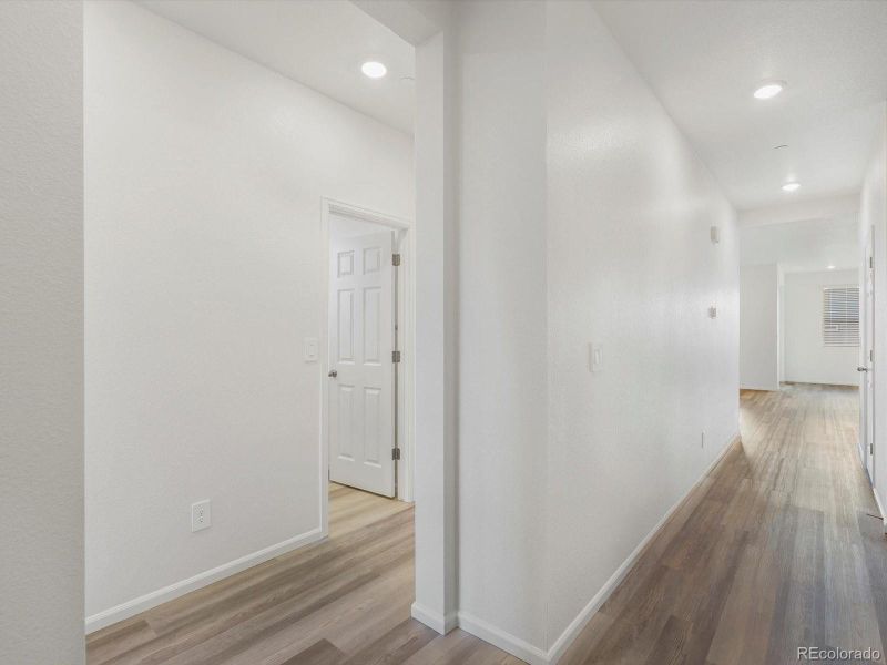 Spacious, unfurnished interior of a new home in Buffalo Highlands: The Flora Collection, Commerce City (Image 9).