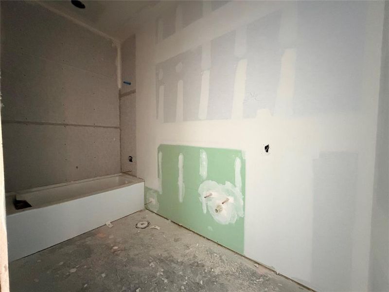 In-progress construction of a new home in Oak Water Ranch, Granbury, TX (Image 19). In-progress construction of a new home in Oak Water Ranch, Granbury, TX (Image 19).