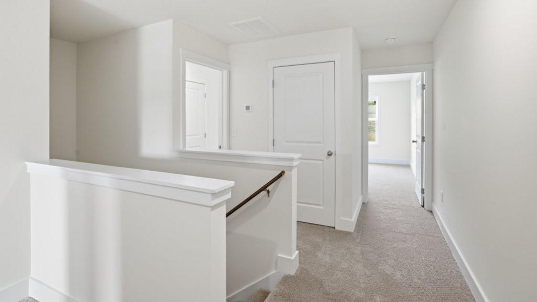 Spacious, unfurnished interior of a new home in Macon Townhomes, Seymour (Image 14). Spacious, unfurnished interior of a new home in Macon Townhomes, Seymour (Image 14).
