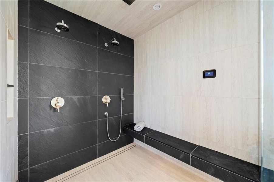 Close-up of interior finishes inside a home in , Atlanta (Image 21).