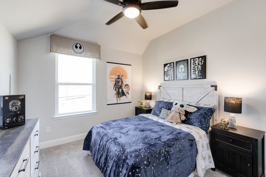 Representative furnished interior of a home built from the Messina by Beazer Homes in Bridgeland: Signature Collection, Cypress (Image 14).