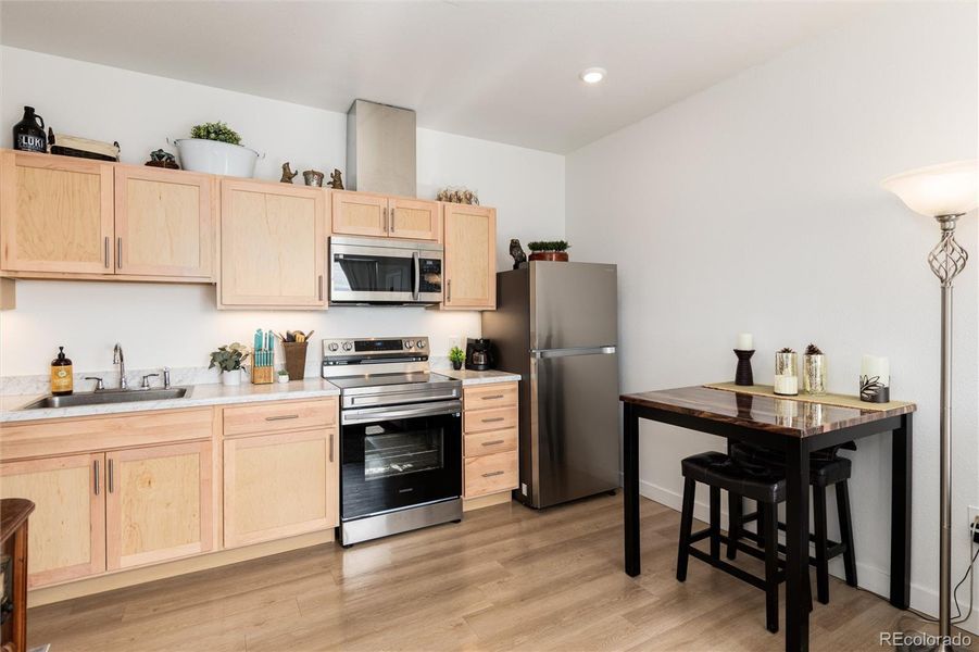 Furnished interior view inside a new home in , Denver (Image 13).