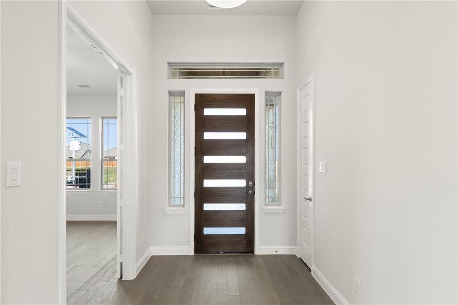 Spacious, unfurnished interior of a new home in River Ranch, Van Alstyne (Image 23). Spacious, unfurnished interior of a new home in River Ranch, Van Alstyne (Image 23).