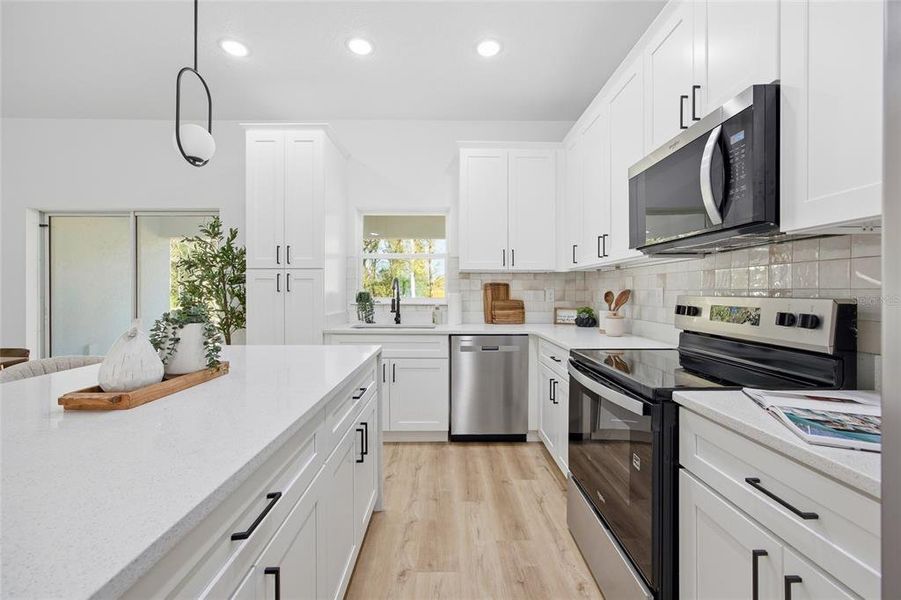 Furnished interior view inside a new home in , Citrus Springs (Image 14).