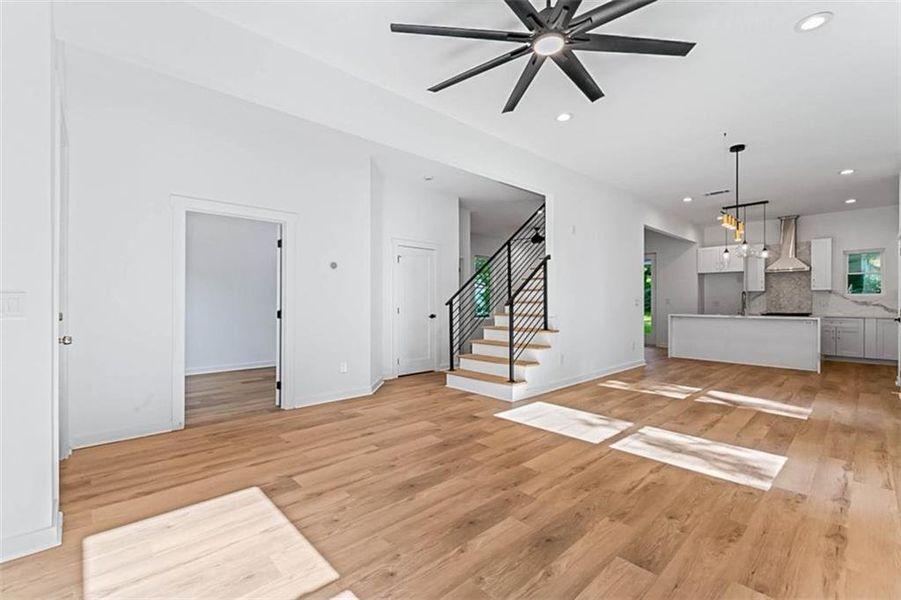 Spacious, unfurnished interior of a new home in , East Point (Image 20). Spacious, unfurnished interior of a new home in , East Point (Image 20).