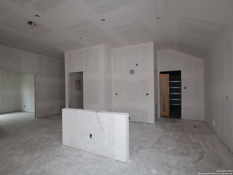 In-progress construction of a new home in Meadows at Clear Springs, New Braunfels, TX (Image 36). In-progress construction of a new home in Meadows at Clear Springs, New Braunfels, TX (Image 36).