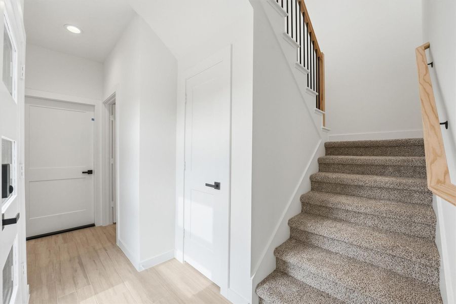 Spacious, unfurnished interior of a new home in , La Porte (Image 14). Spacious, unfurnished interior of a new home in , La Porte (Image 14).