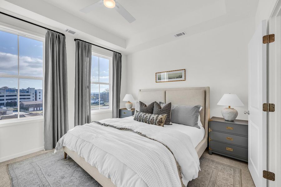 Furnished interior view inside a new home in BelleWether, Chattanooga (Image 5).