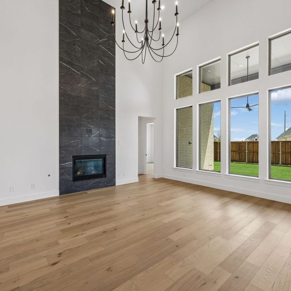 Spacious, unfurnished interior of a new home in The Parks at Wilson Creek, Celina (Image 52).