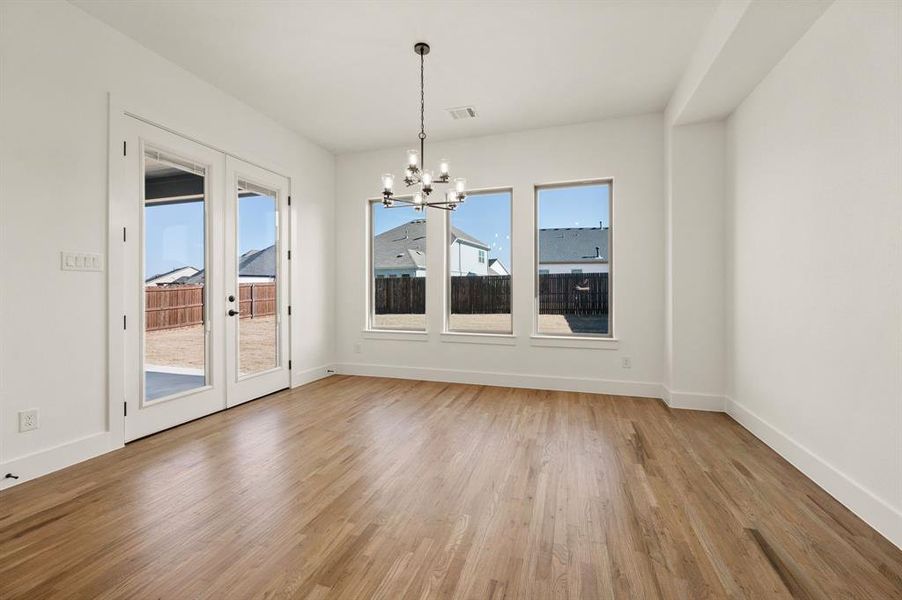 Spacious, unfurnished interior of a new home in Parks of Aledo, Aledo (Image 18).