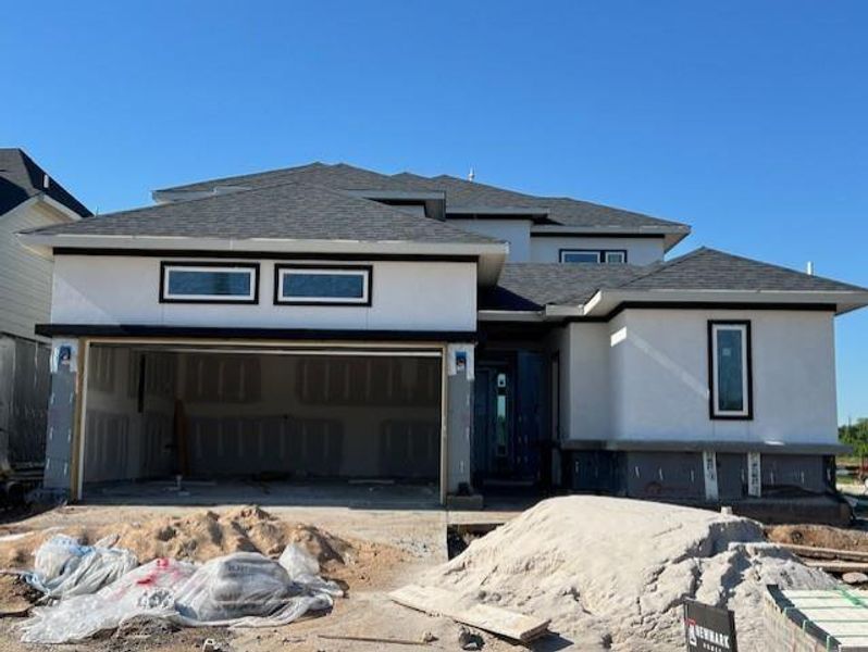In-progress construction of a new home in , Missouri City, TX (Image 7).