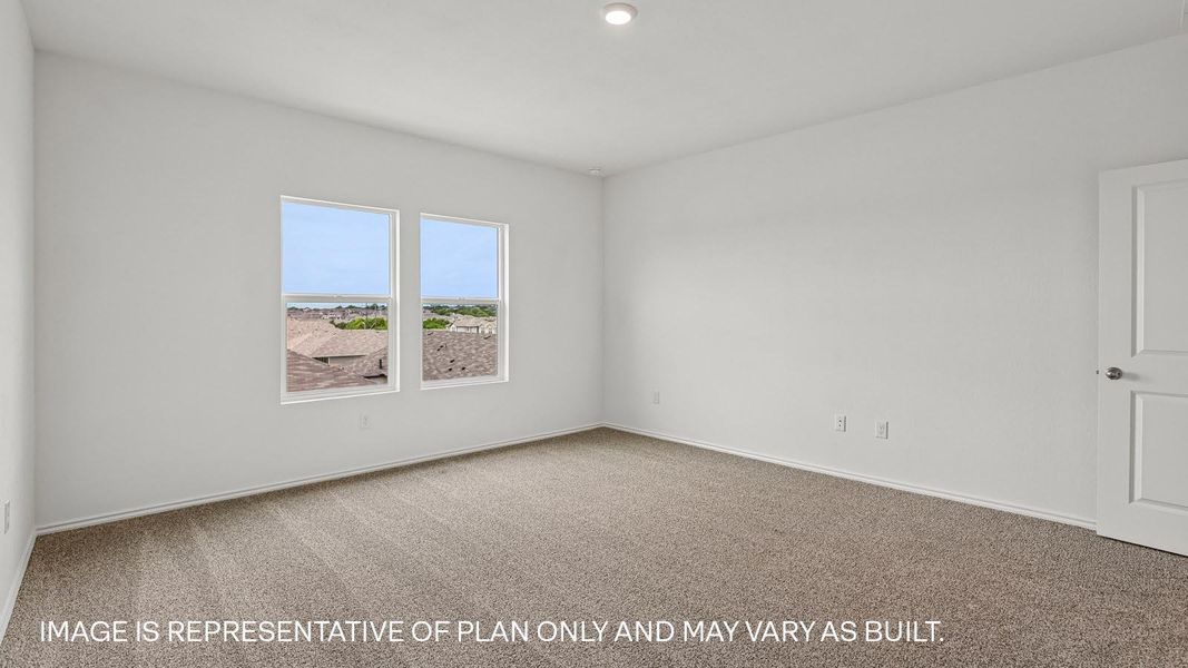 Spacious, unfurnished interior of a new home in Valverde, Bastrop (Image 28).