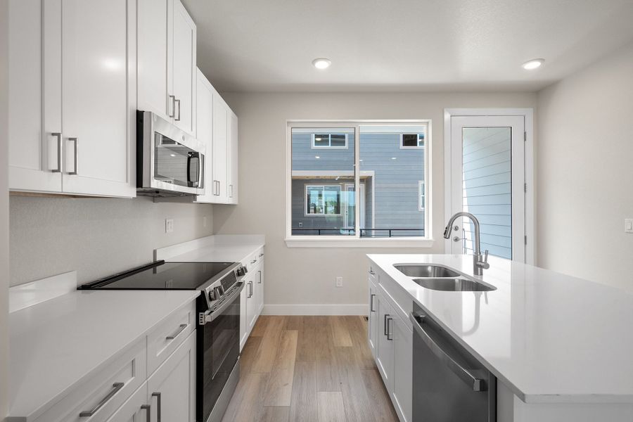 Furnished interior view inside a new home in Berkeley Villas, Denver (Image 6).