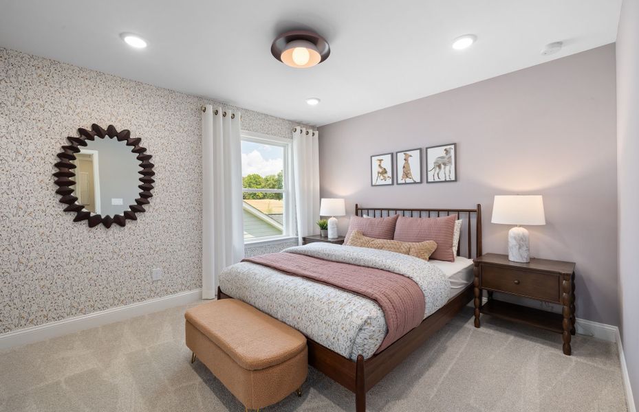 Representative furnished interior of a home built from the Continental by Pulte Homes in The Preserve at Marks Creek, Knightdale (Image 9). Representative furnished interior of a home built from the Continental by Pulte Homes in The Preserve at Marks Creek, Knightdale (Image 9).