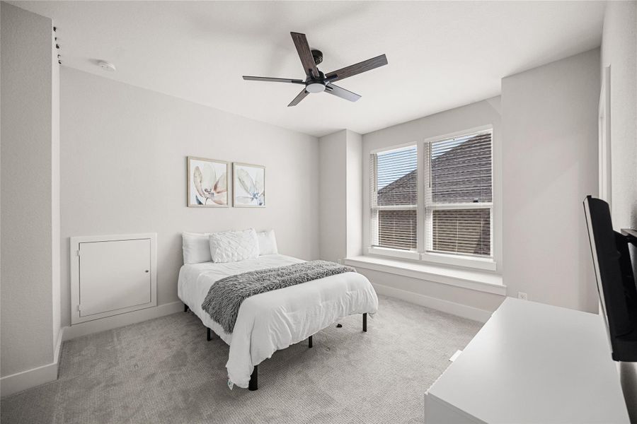 Furnished interior view inside a new home in Woodson’s Reserve, Spring (Image 38).