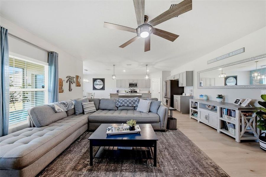 Furnished interior view inside a new home in New Home Communities Near Tampa, Ocala, and Orlando, Florida, Lithia (Image 8). Furnished interior view inside a new home in New Home Communities Near Tampa, Ocala, and Orlando, Florida, Lithia (Image 8).