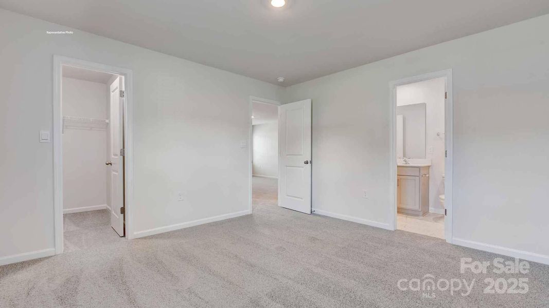 Spacious, unfurnished interior of a new home in Secrest Commons, Monroe (Image 19).
