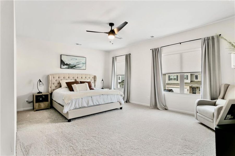 Furnished interior view inside a new home in , Cartersville (Image 27).