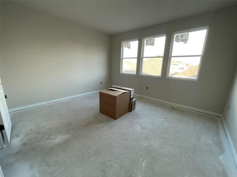 In-progress construction of a new home in Covered Bridge, Hutto, TX (Image 29). In-progress construction of a new home in Covered Bridge, Hutto, TX (Image 29).