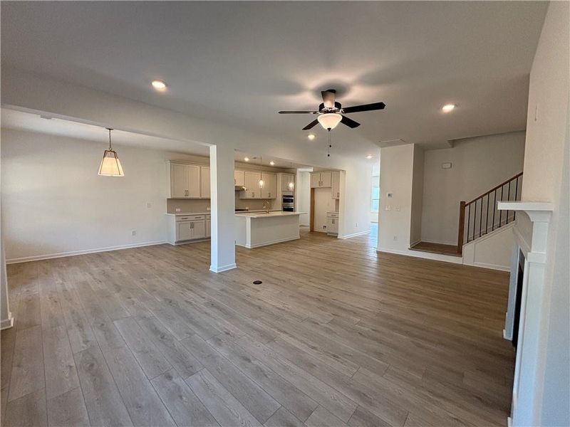 Spacious, unfurnished interior of a new home in Arbors at Richland Creek, Buford (Image 17).