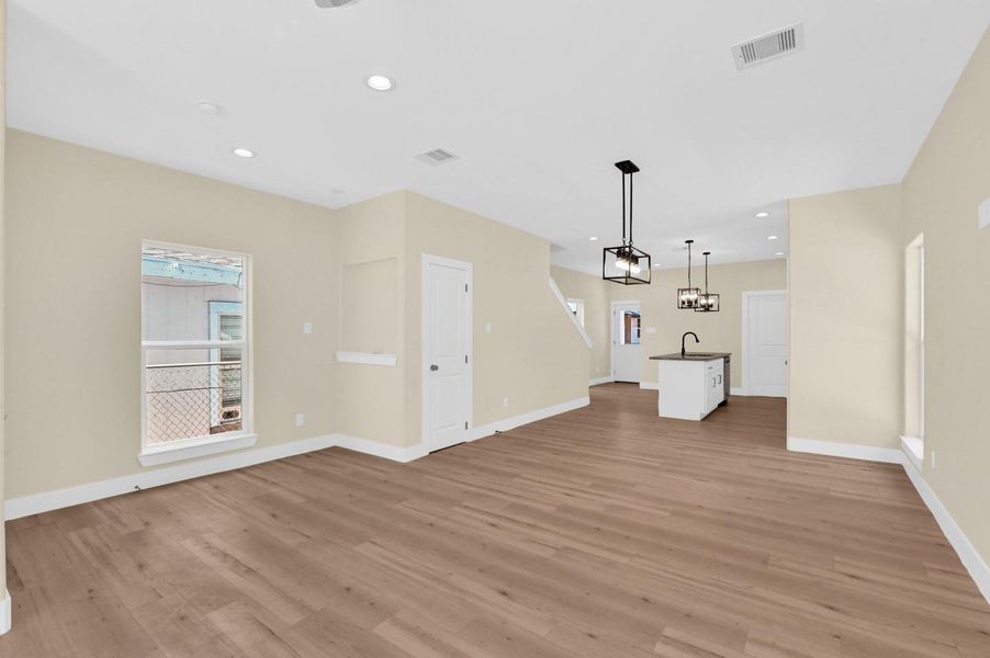 Spacious, unfurnished interior of a new home in , Houston (Image 25). Spacious, unfurnished interior of a new home in , Houston (Image 25).