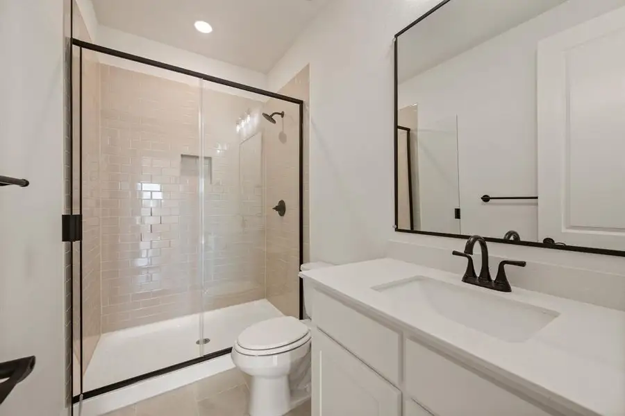 Furnished interior view inside a new home in Rolling Creek Ranch, Aledo (Image 7).