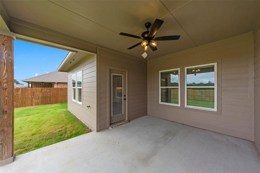 Exterior details and patio area of a home in , Greenville (Image 3). Exterior details and patio area of a home in , Greenville (Image 3).