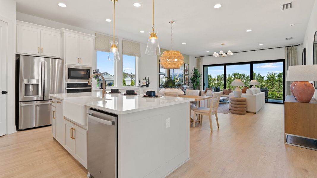 Furnished interior view inside a new home in Turnleaf, Punta Gorda (Image 3).
