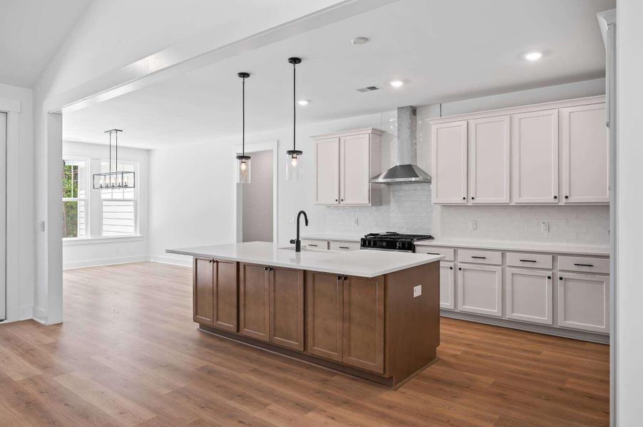 Furnished interior view inside a new home in , Reevesville (Image 4).