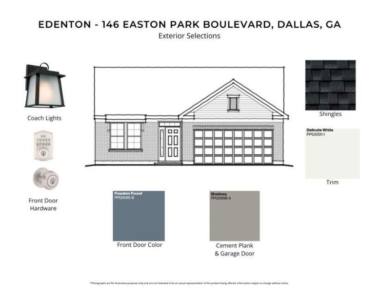 Sample of building materials used in homes in Easton Park, Dallas (Image 3). Sample of building materials used in homes in Easton Park, Dallas (Image 3).