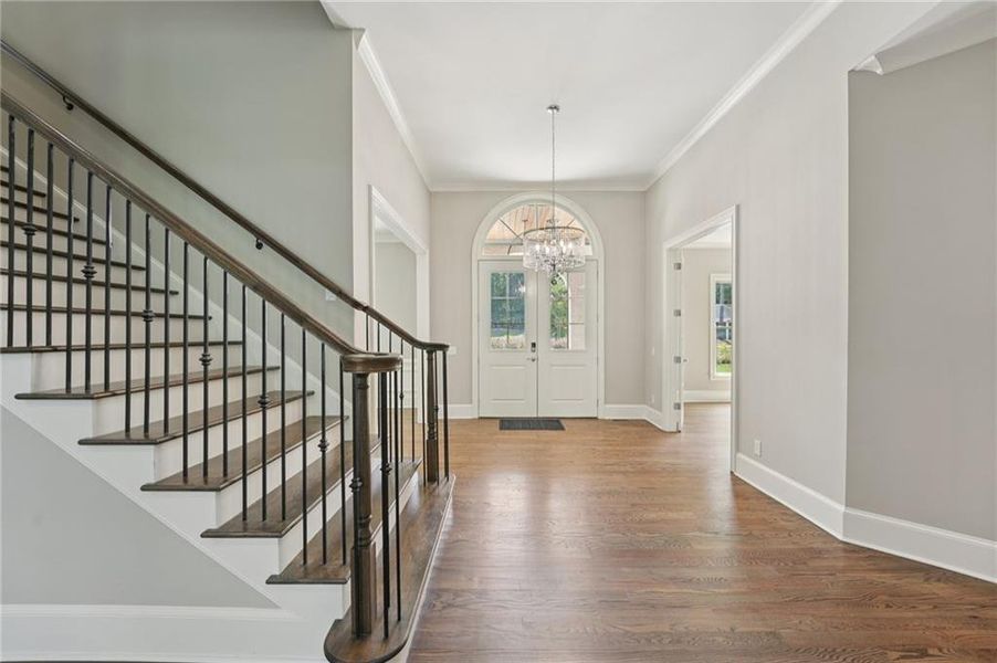Spacious, unfurnished interior of a new home in The Reserve At Governors Towne Club, Acworth (Image 70). Spacious, unfurnished interior of a new home in The Reserve At Governors Towne Club, Acworth (Image 70).